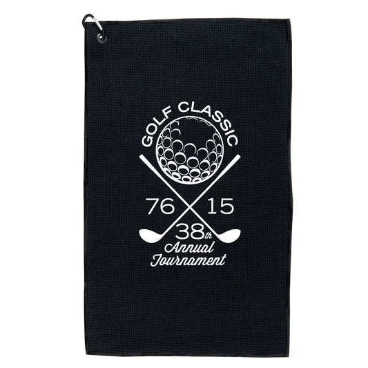 Waffle Weave Golf Towel